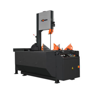 cosen saws v NC semi fully automatic vertical tilt frame band saw heavy duty reduces vibration fabrication and production