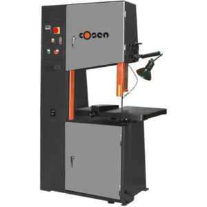 cosen saws vcs vertical contour band saw tool room and production ready compact design