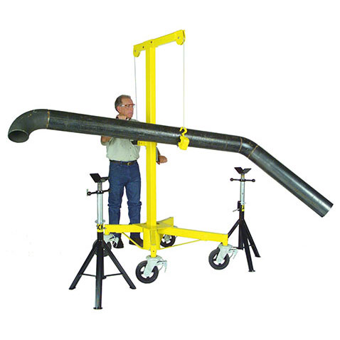fab mate lift single user flange alignment fitting positioning compact industrial casters