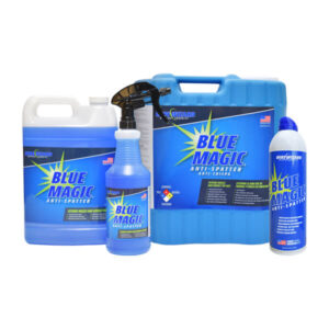 blue magic anti spatter and nozzle cleaner environmentally safe water based