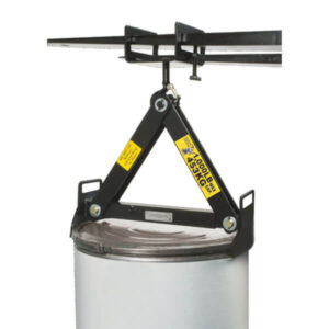 fiber drum lifter spring loaded clamp fiber or steel drums chimed
